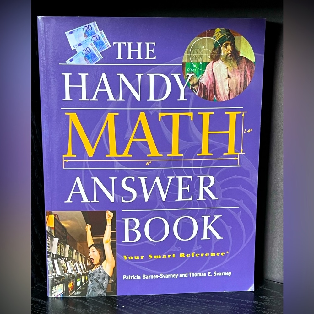 ❗️5/$10 - The Handy Math Answer Book